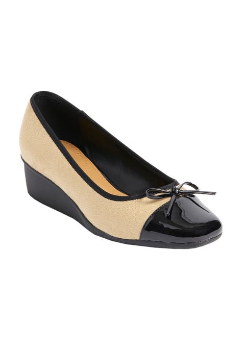 The Jade Slip On Wedge (Wide Widths Available)