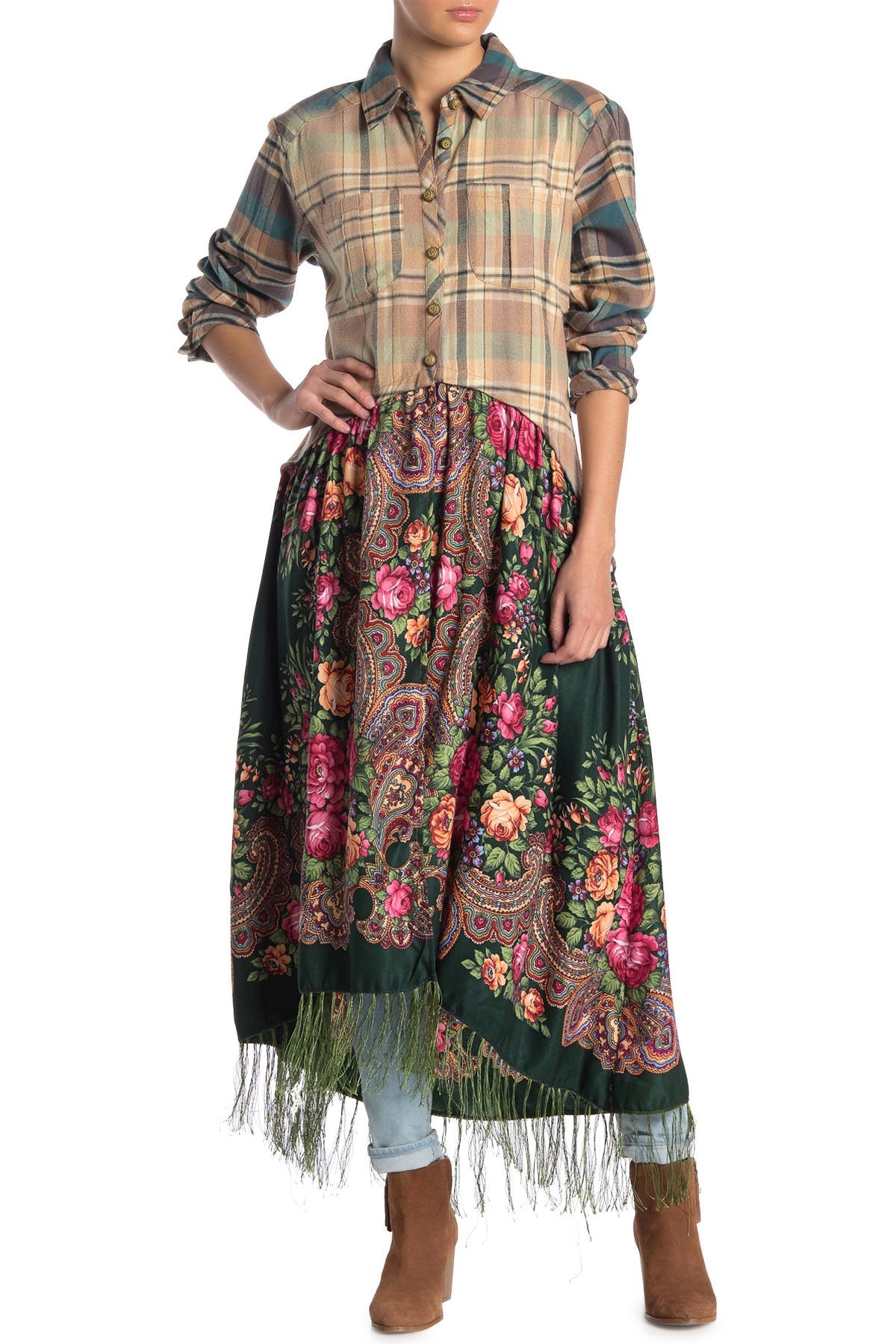 ARATTA Grand Duchess Maxi Shirt Dress (Women) | Nordstromrack