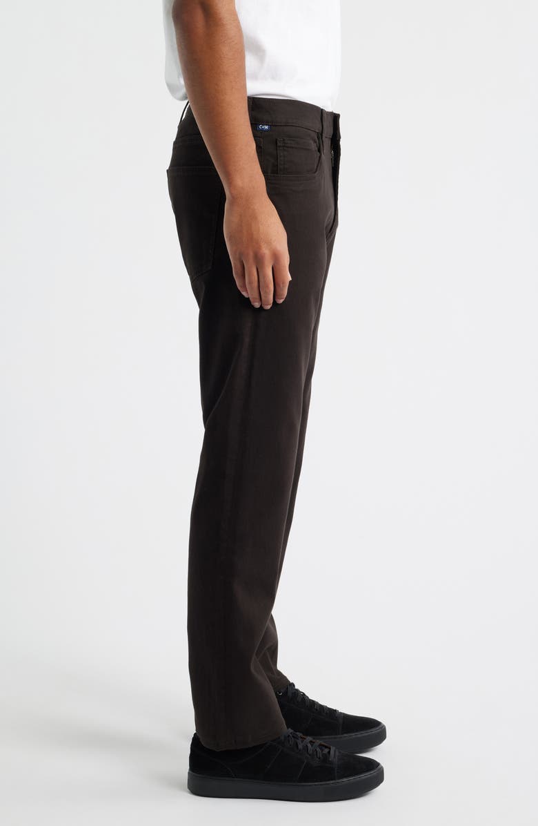 Citizens of Humanity Elijah Relaxed Straight Leg Twill Pants, Alternate, color, Toast Dark Brown