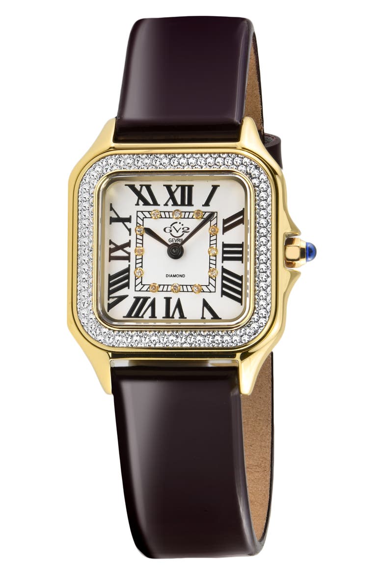 Men's Two-Tone Vanderbilt Bracelet Watch, 47mm, Main, color, BROWN