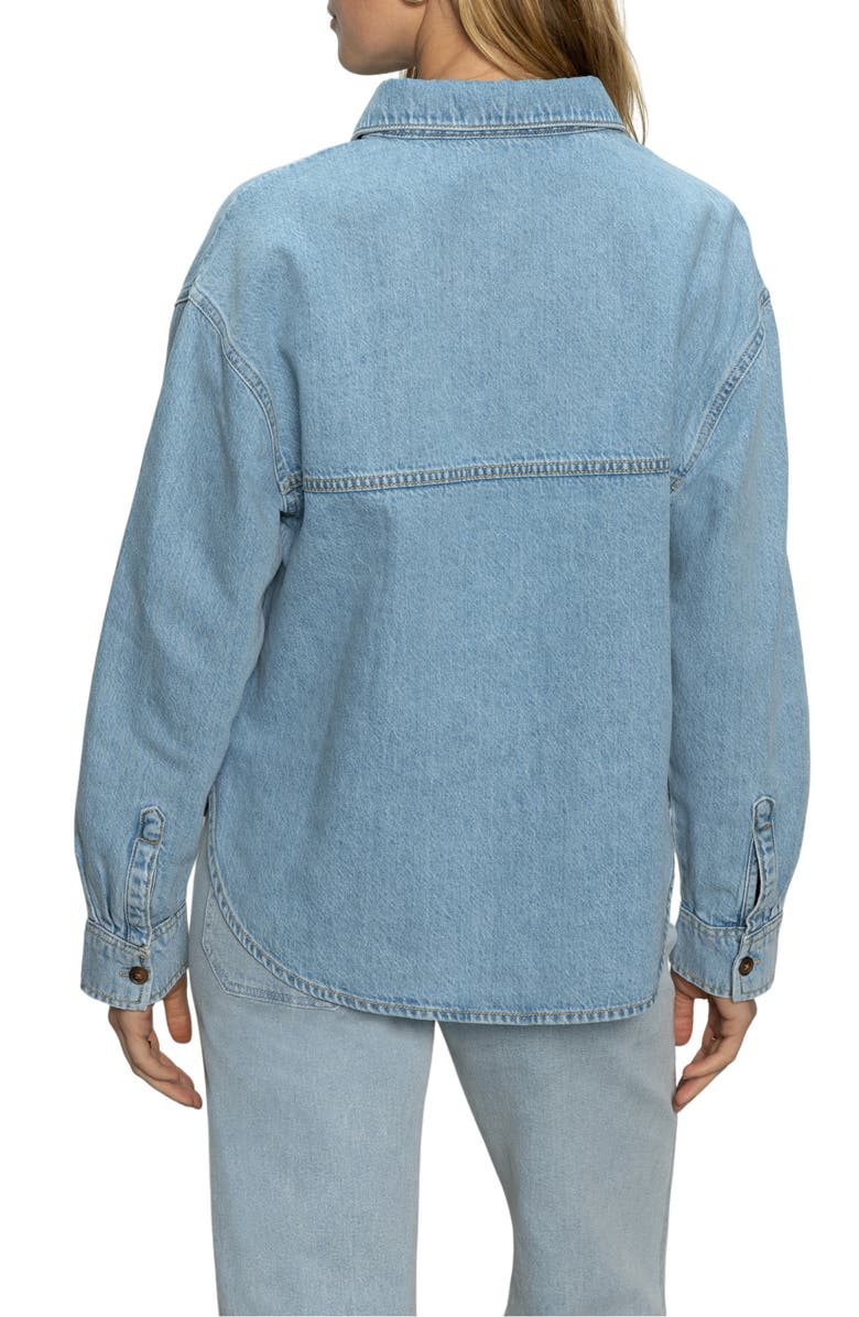 Sanctuary Ivy Denim Shirt, Alternate, color, 