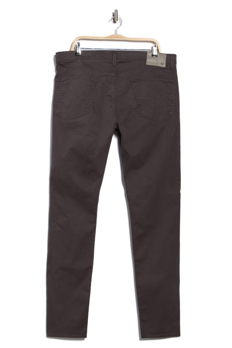 Dylan Slim Fit Stretch Sateen Pants, Alternate, color, IRON STONE
