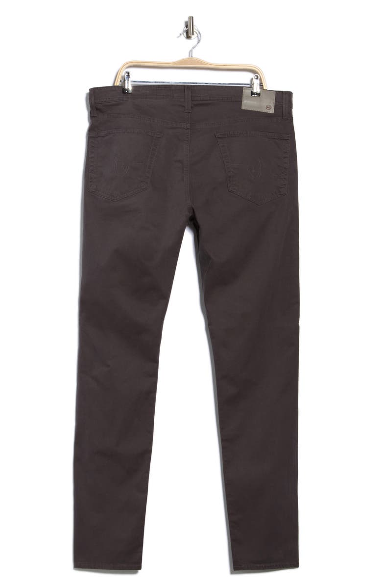 AG Dylan Slim Fit Stretch Sateen Pants, Alternate, color, Iron Stone