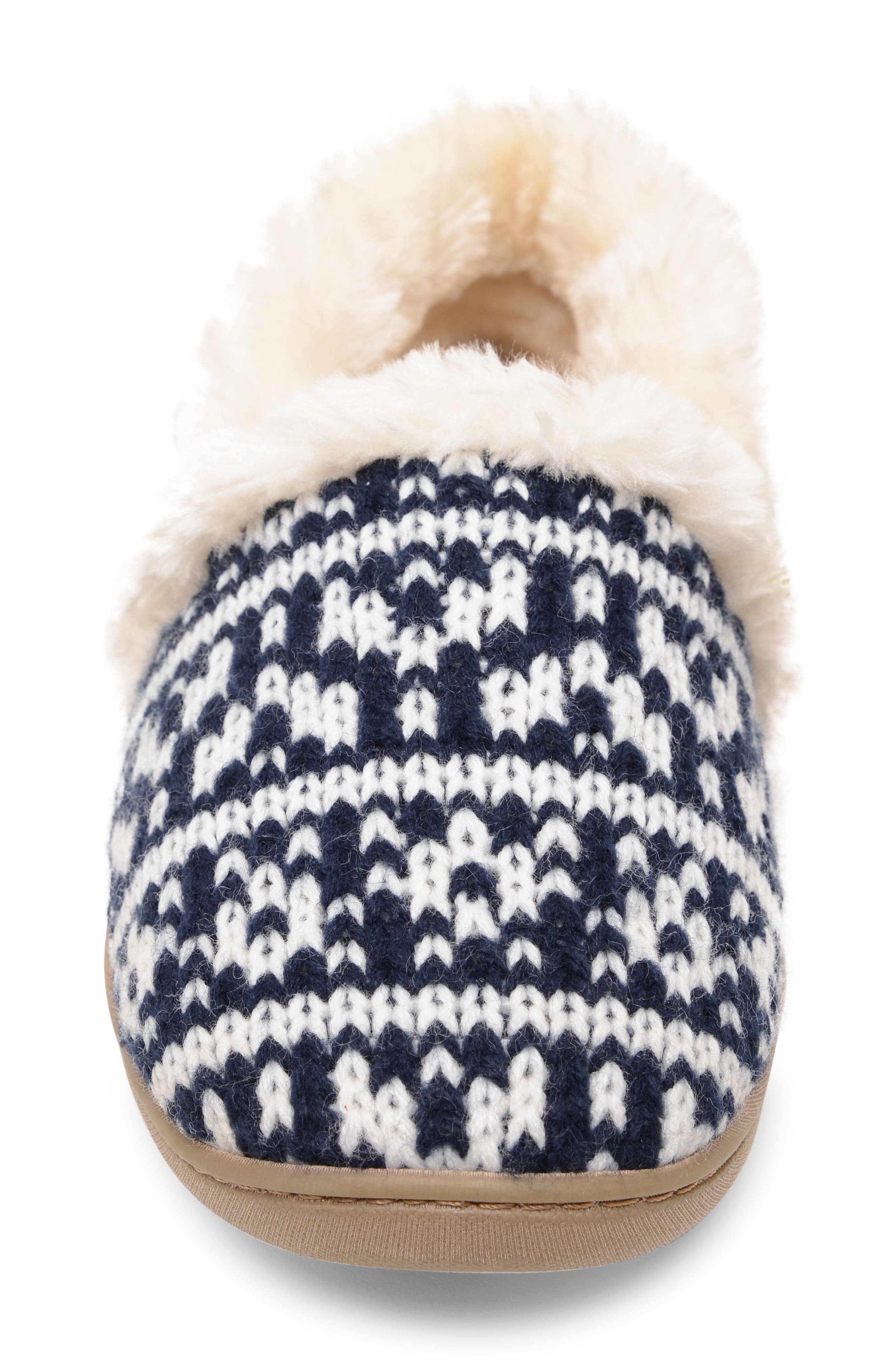 Minnetonka Dina Slipper, Alternate, color, Navy Multi