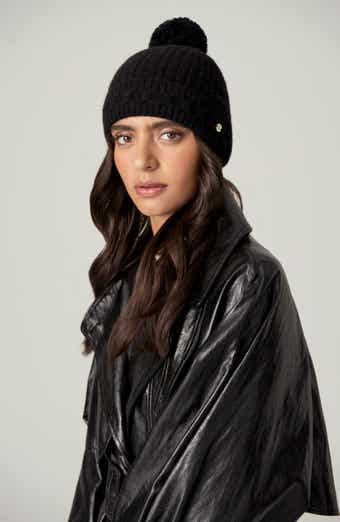 Annette Cashmere Pom Beanie