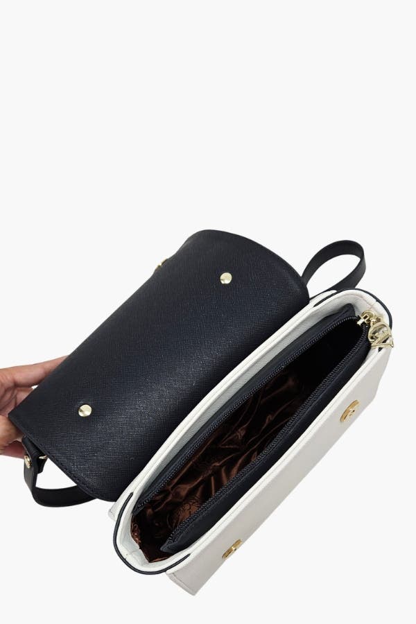 Horse By Cavalinho Handbag 640, Alternate, color, Navy / White