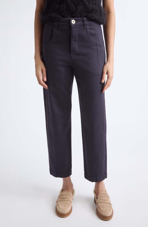 Crop Straight Leg Jeans