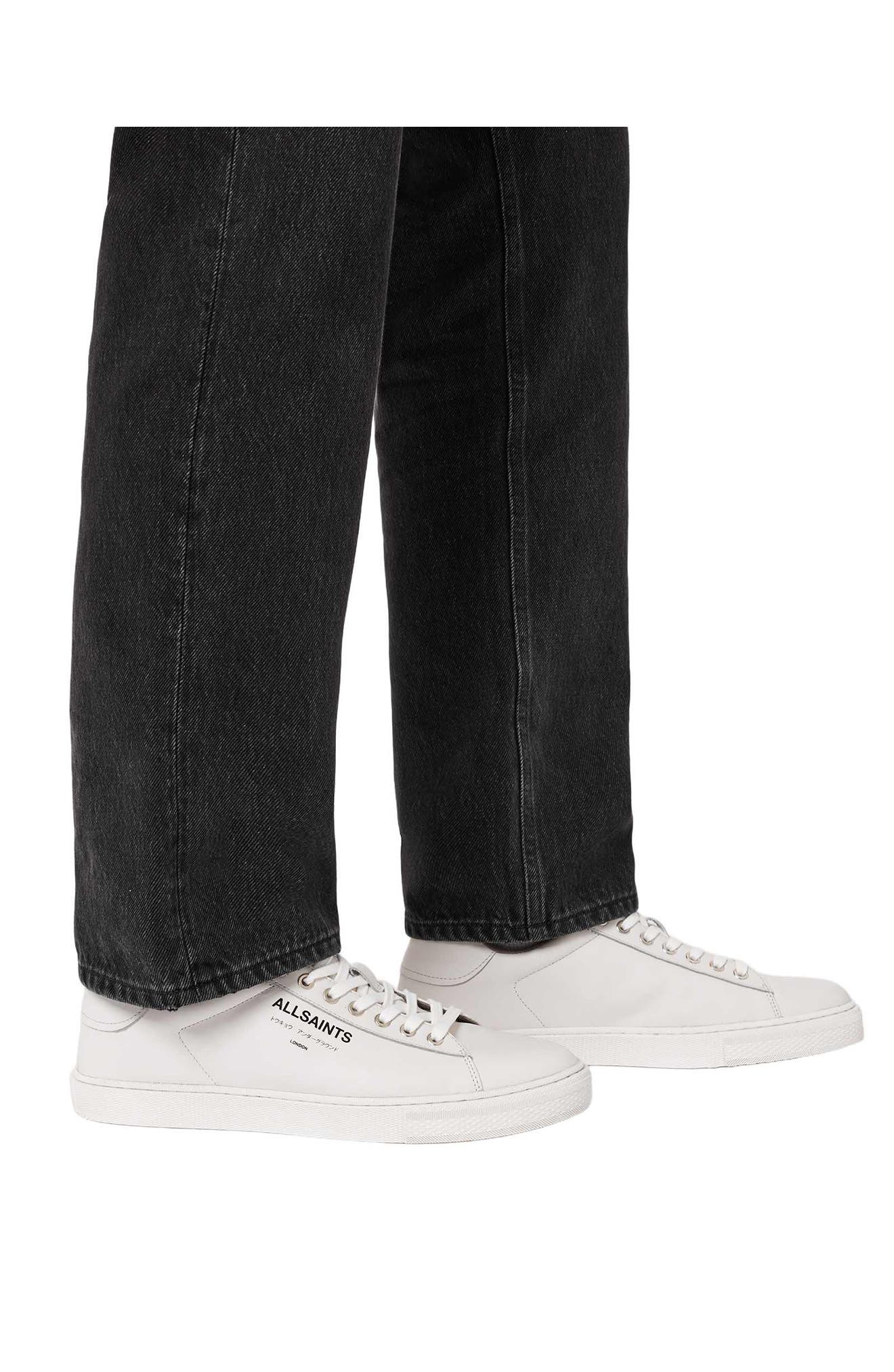 AllSaints Underground Sneaker, Alternate, color, Triple White