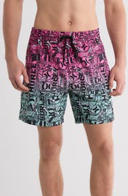 Hurley Cannonball Volley Swim Trunks