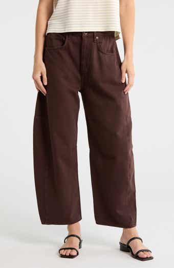 rag & bone Chase High Waist Barrel Leg Jeans