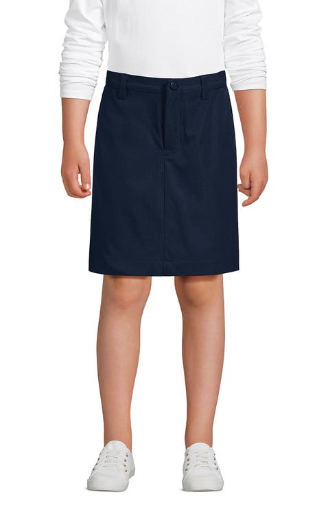 School Uniform Girls Active Chino Skort Top Of The Knee