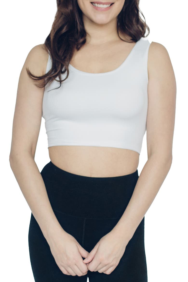 X Maternity, Nursing + Hands - Free Pumping Bra, Main, color, WHITE