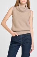 WAYF Elodie Cowl Neck Sleeveless Sweater