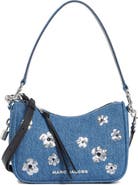 Marc Jacobs Daisy Sequin Denim Shoulder Bag