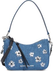 Marc Jacobs Daisy Sequin Denim Shoulder Bag