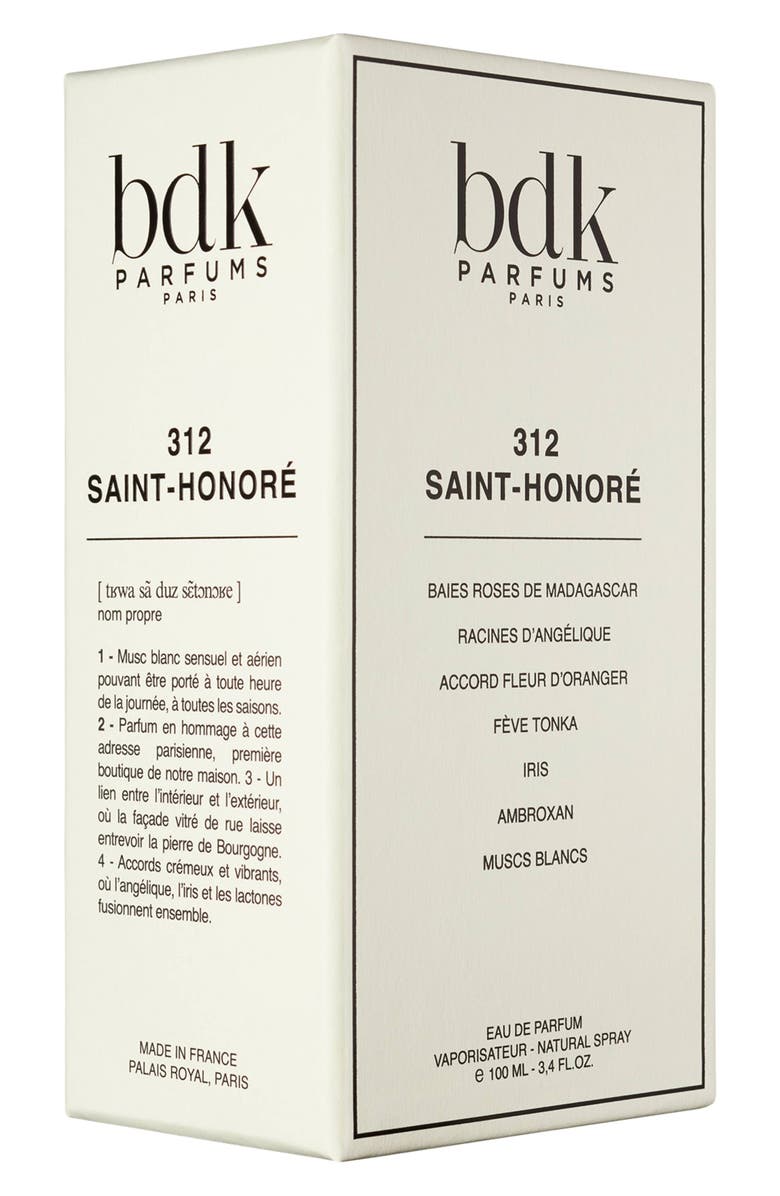 BDK Parfums 312 Saint-Honoré Eau de Parfum, Alternate, color,
