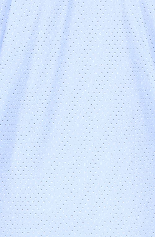 Scotch & Soda Dot Print Modern Fit Dress Shirt In Blue