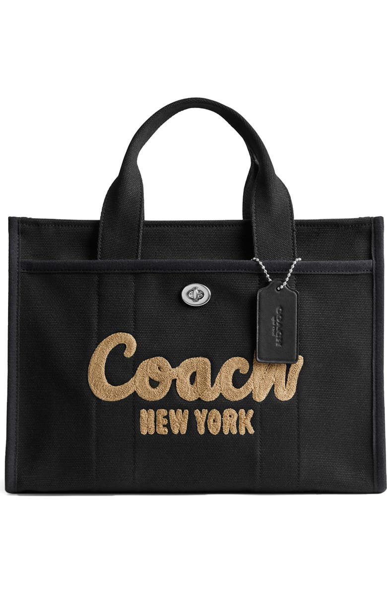 COACH Canvas Cargo Tote, Main, color,