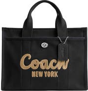 COACH Canvas Cargo Tote