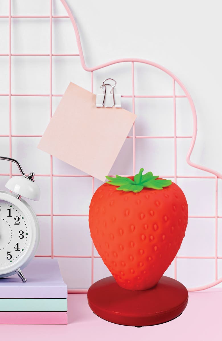 Innovibe Strawberry Squishy Desk Lamp, Alternate, color,
