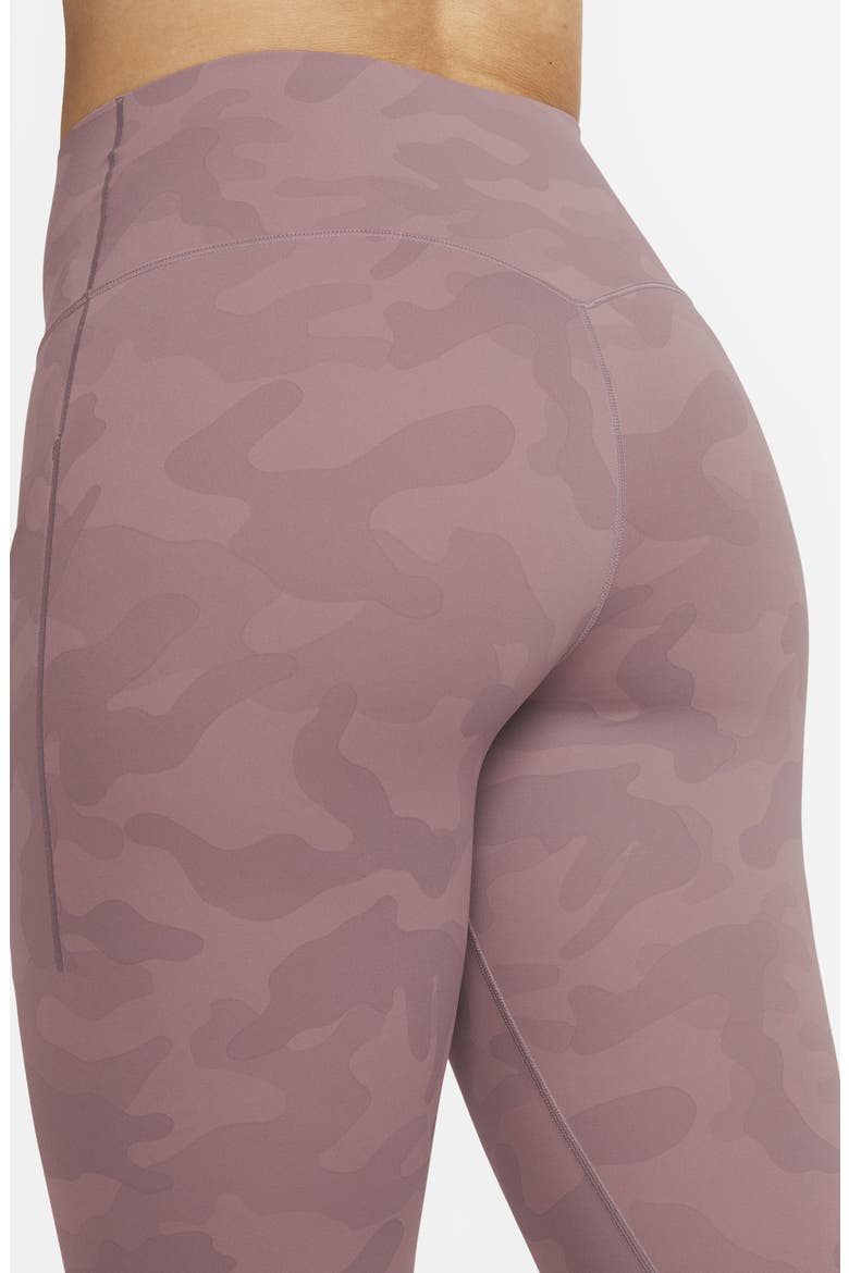 Universa Dri-FIT High Rise 7/8 Tights, Alternate, color, SMOKEY MAUVE/ BLACK