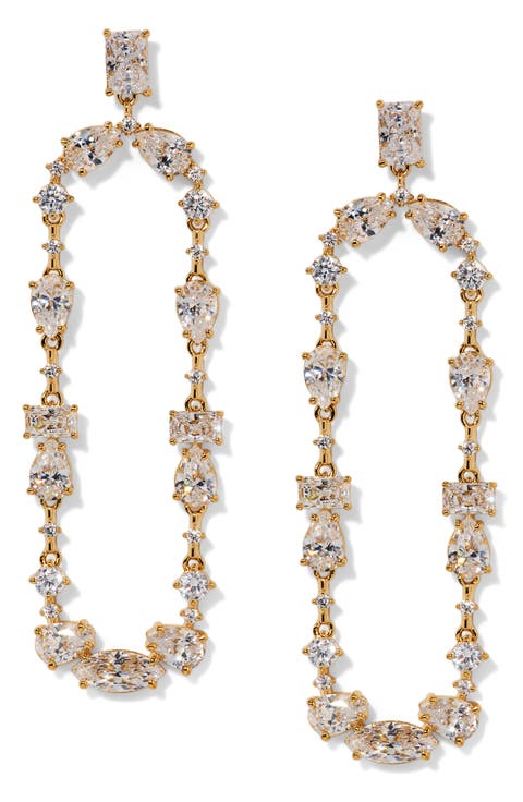 Everleigh Frontal Hoop Earrings