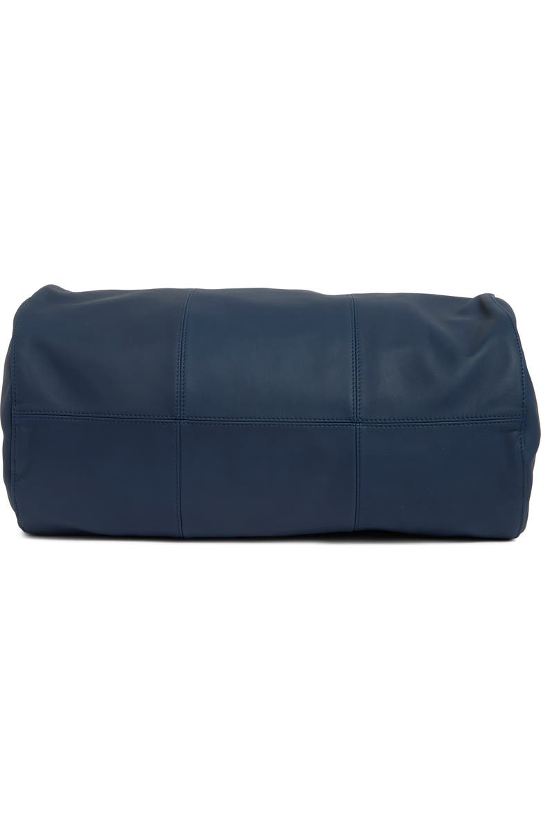 Longchamp Parisis Leather Duffle Bag, Alternate, color, Baltik