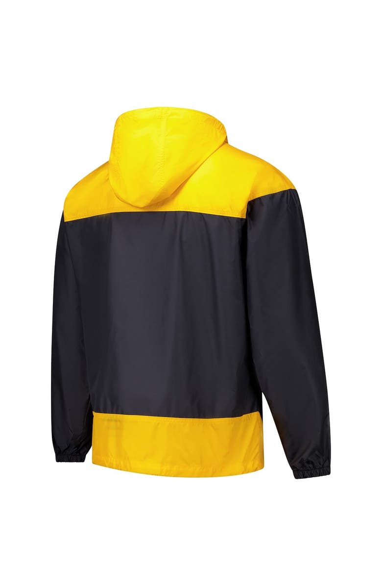 Columbia Men's Columbia Black Iowa Hawkeyes Flash Challenger II Omni-Shade Full-Zip Windbreaker Jacket, Alternate, color, Black