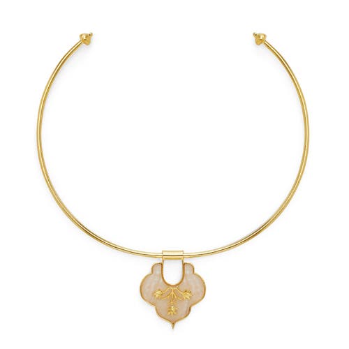 Dhwani Bansal Mosaic Choker In Gold