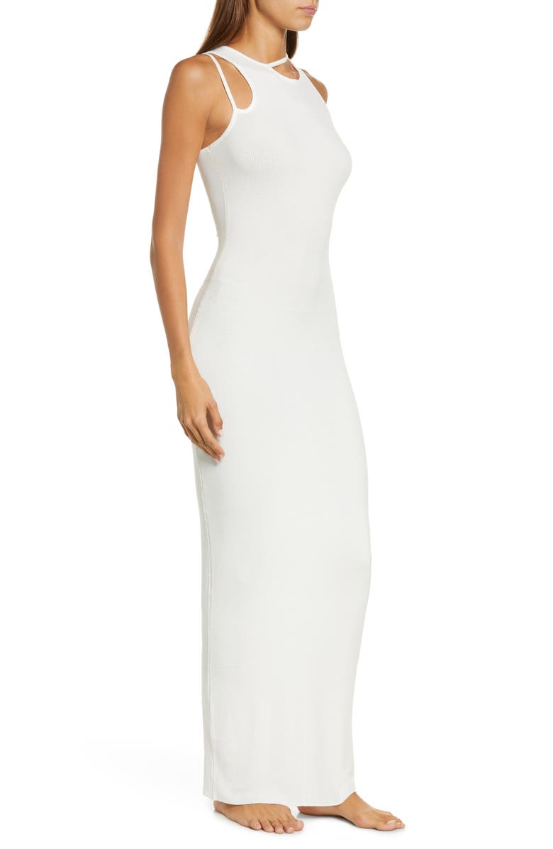 SKIMS Cutout Collection Long Slip, Alternate, color, Marble