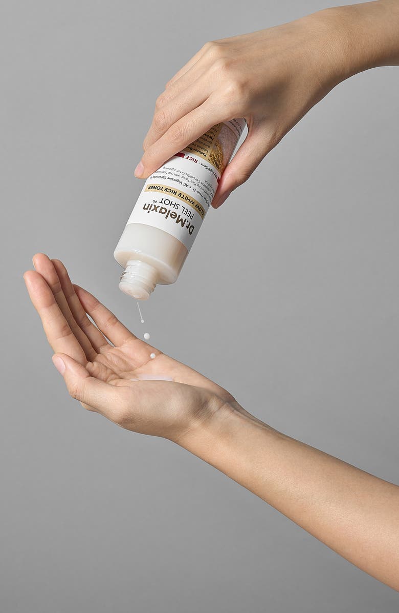 DR MELAXIN Peel Shot Glow White Rice Toner, Alternate, color,