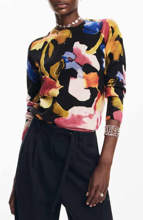 Desigual Abbotsford Floral Crewneck Sweater