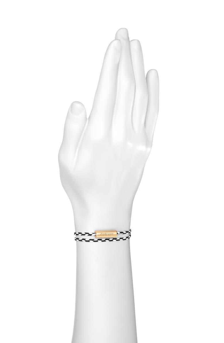 Diptyque Eau Rose Perfumed Fabric Bracelet, Alternate, color,