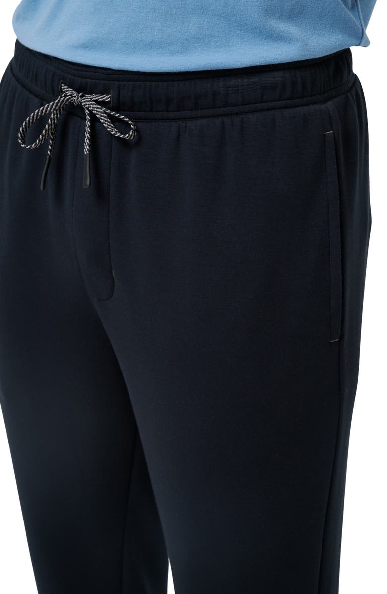 TravisMathew Fibercloud Drawstring Joggers, Alternate, color, Black
