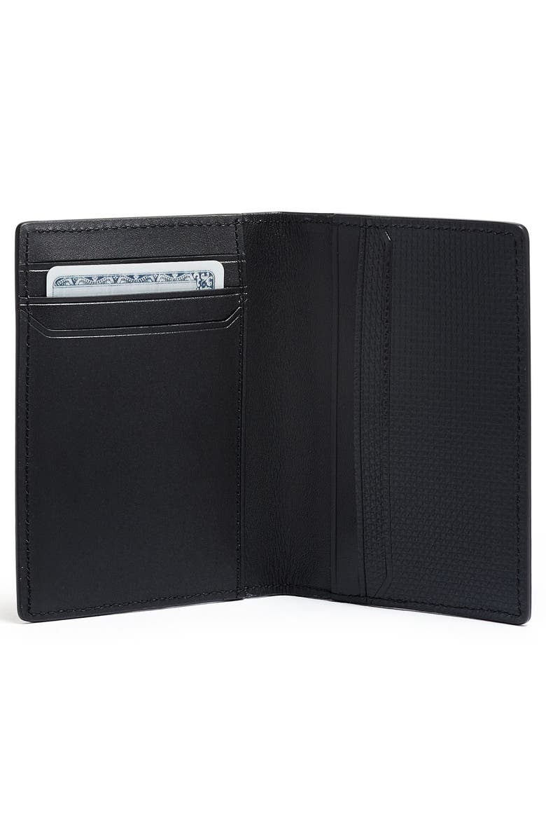 TUMI Monaco Folding Leather Card Case, Alternate, color, 