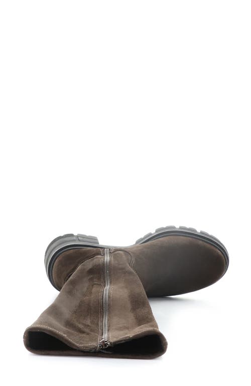 Bos. & Co. Brenna Waterproof Platform Knee High Boot In Brown