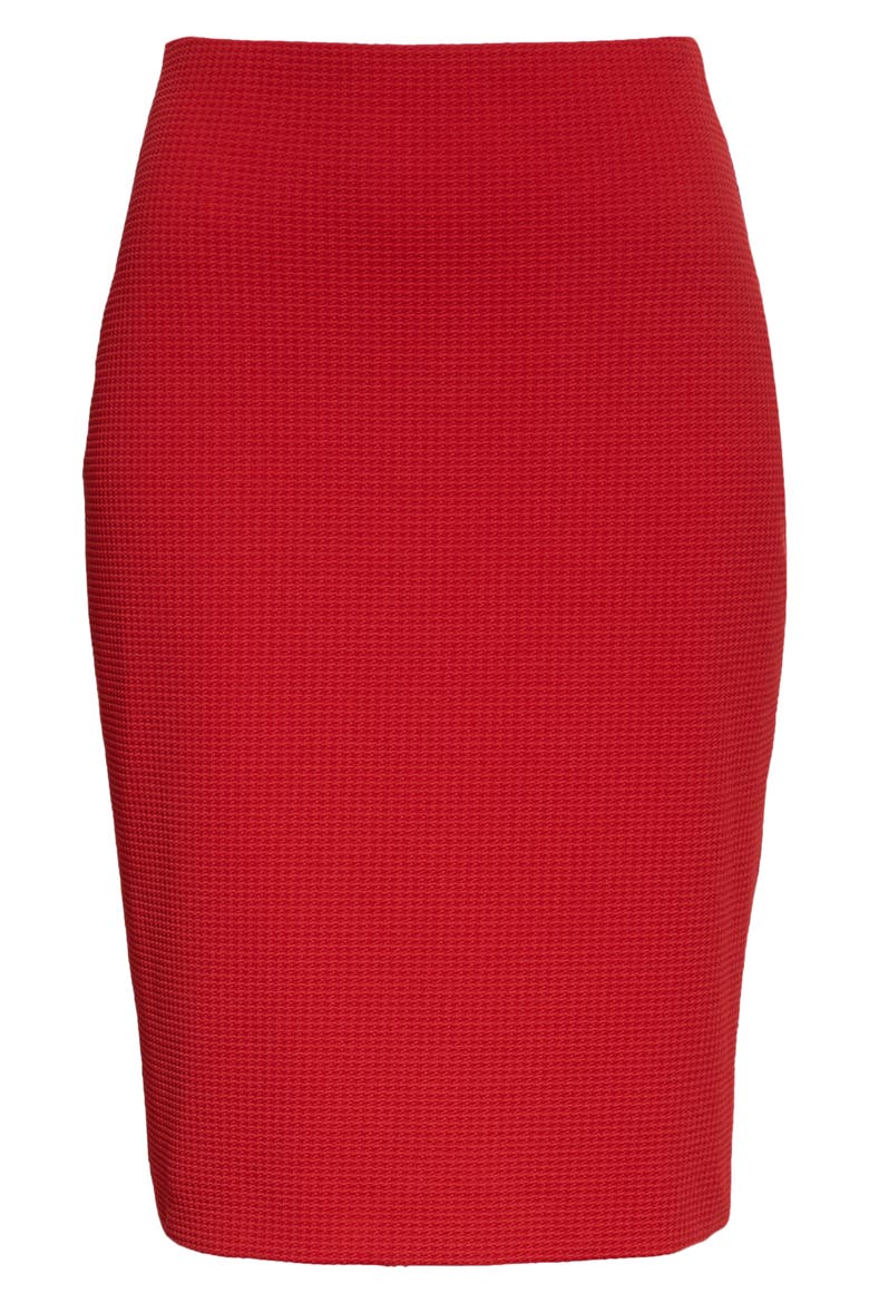 Vineka Woven Pencil Skirt, Alternate, color, HOPE