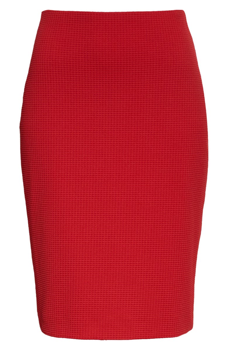 BOSS Vineka Woven Pencil Skirt, Alternate, color, 