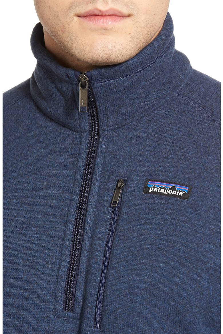 Better Sweater Quarter Zip Fleece Lined Pullover, Alternate, color, CLASSIC NAVY