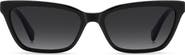 Kate Spade New York aisha 55mm gradient ectangular sunglasses