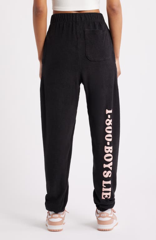 Boys Lie Mac Slim Sweatpants In Black