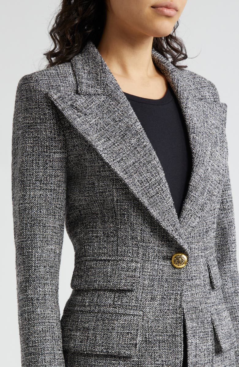 Smythe Tweed Blazer, Alternate, color, 