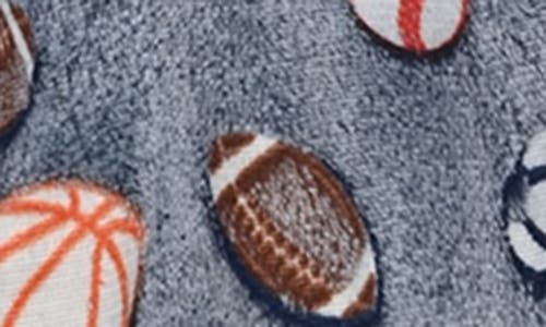 Sleep On It Kids' Fleece Robe & Slippers Set In Blue