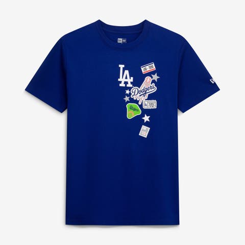 Men's New Era Royal Los Angeles Dodgers City Patch T-Shirt