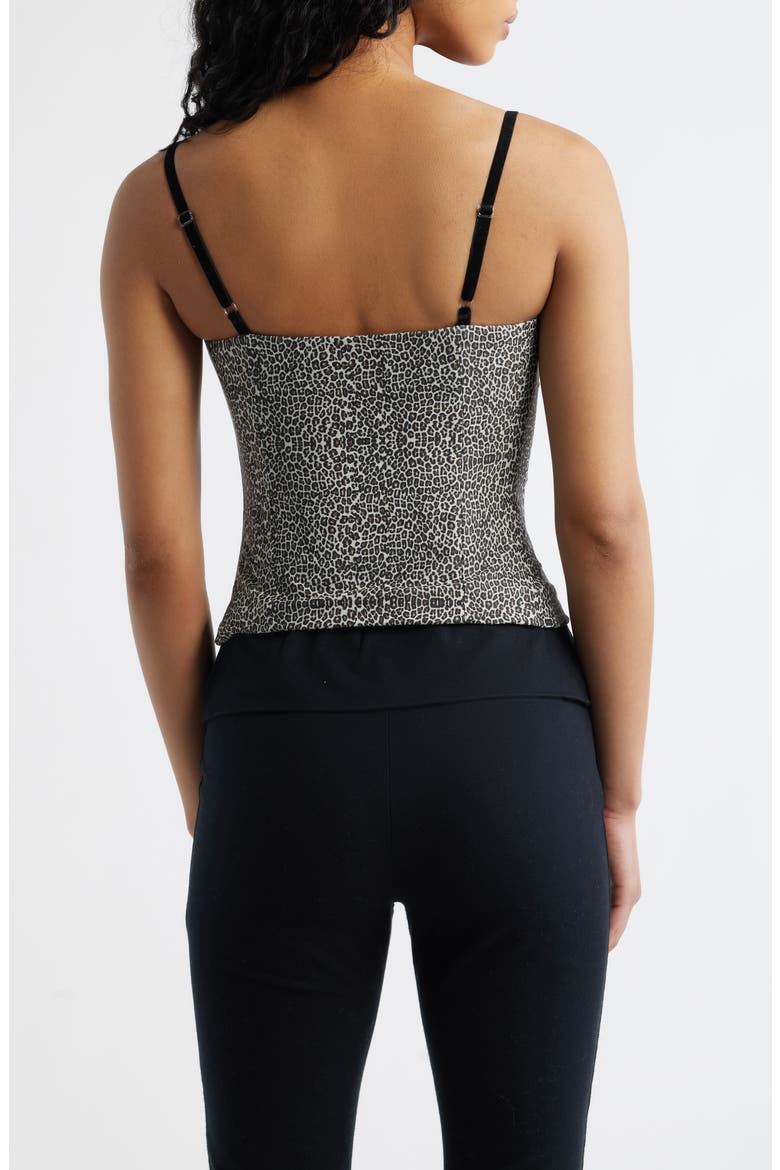 The Caroline Leopard Corset Top, Alternate, color, CHEETAH