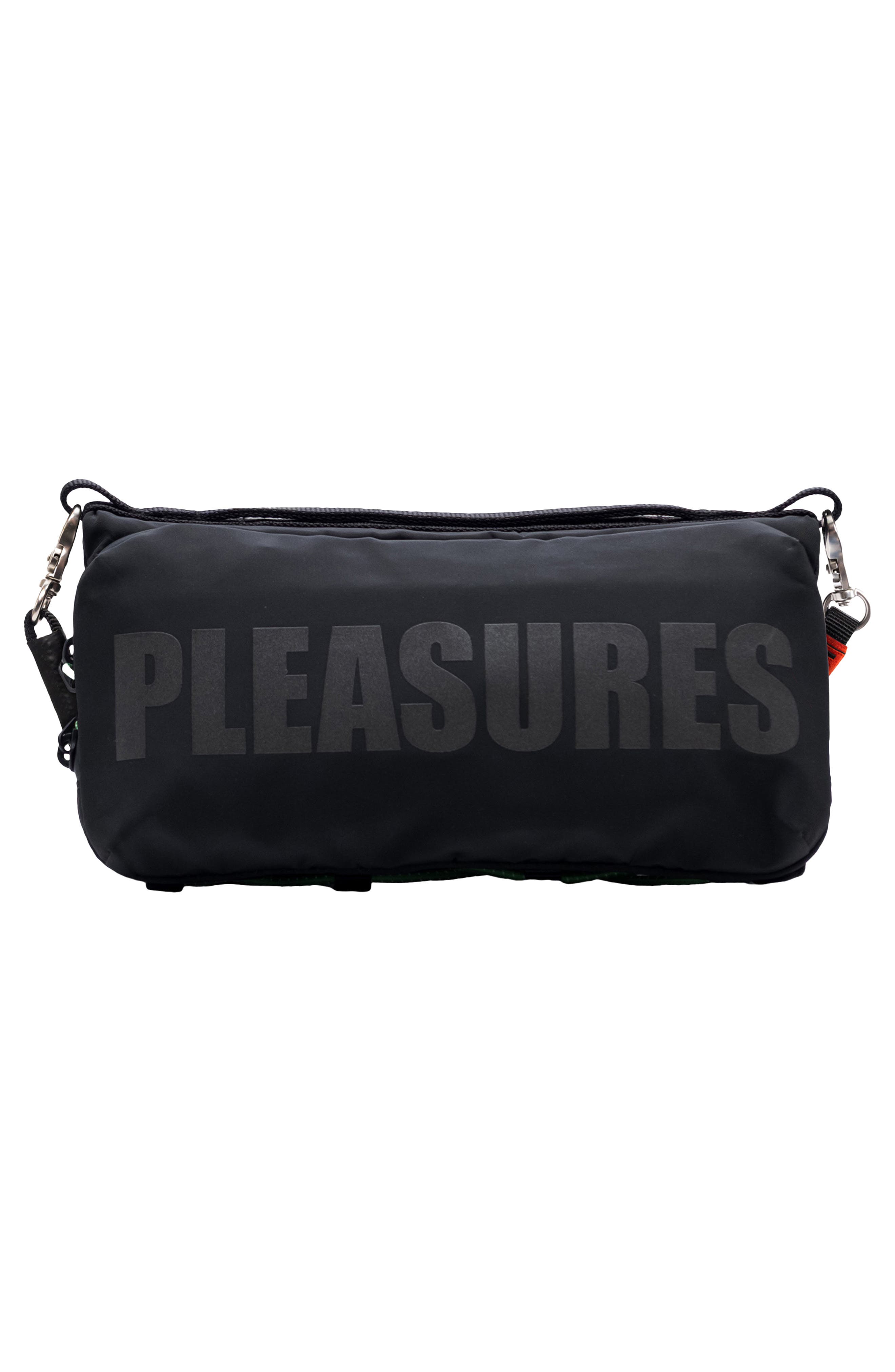 PLEASURES x Topologie Medium Sacoche, Alternate, color, Black