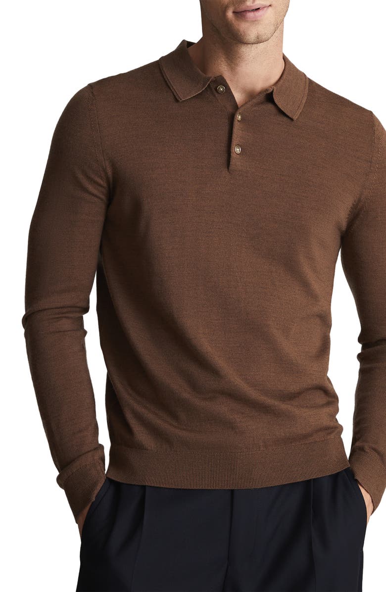 Reiss Trafford Wool Polo Sweater, Main, color,