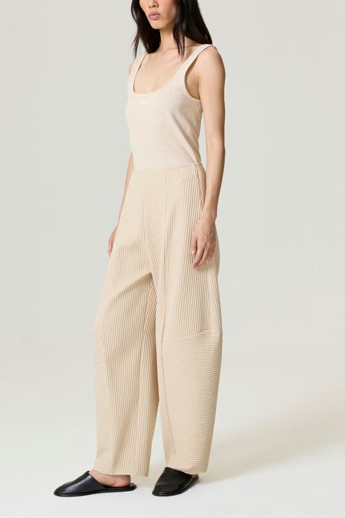 Nocturne Cord Detailed Pants In Neutral