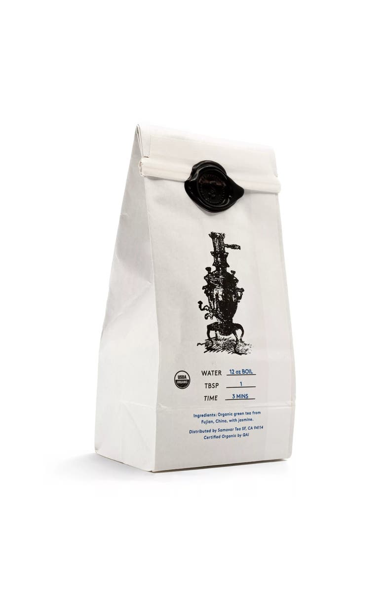Samovar Tea Jasmine Green Tea, Organic, Alternate, color, 1 Lb Bulk Bag