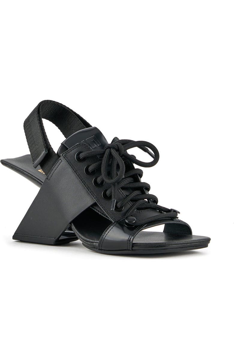United Nude Loop Sporty Hi sandal, Alternate, color, Black